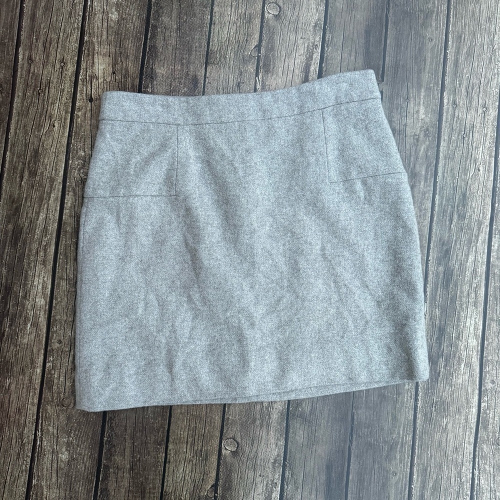 🩶✨ J.Crew Wool-Blend Mini Skirt ✨🩶